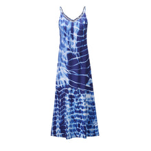 Load image into Gallery viewer, Casual Loose Fit Printed Maxi Dress