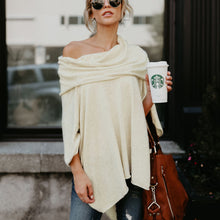 Load image into Gallery viewer, Irregular Hem Off Shoulder T-shirt