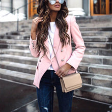 Load image into Gallery viewer, Classic V Neck Slim Fit Blazer Coat
