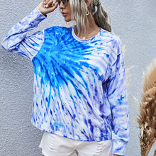 Load image into Gallery viewer, Long Sleeve Tie-dye Sweatshirt