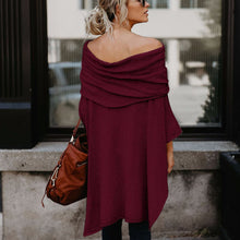 Load image into Gallery viewer, Irregular Hem Off Shoulder T-shirt