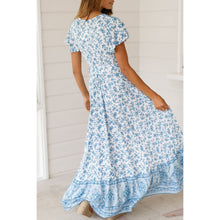 Load image into Gallery viewer, Bohemian Floral Printed Vacation Maxi Dress