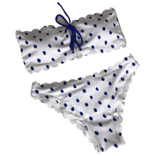 Load image into Gallery viewer, Cute Polk Dot Printed Lace Bikini Swimwear