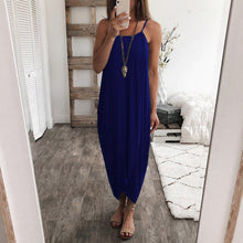 Load image into Gallery viewer, Knit Loose Irregular Maxi Dress