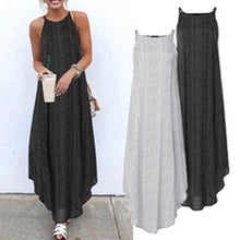 Load image into Gallery viewer, Stripe Printed Loose Fit Dress