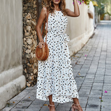 Load image into Gallery viewer, Wave Point Printed Vacation Dress