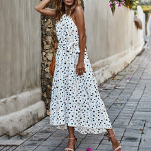 Load image into Gallery viewer, Wave Point Printed Vacation Dress