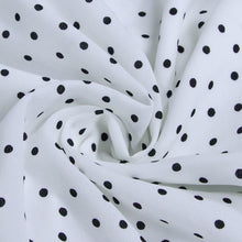Load image into Gallery viewer, Polka Dot Print Nine-Point Sleeve Dress
