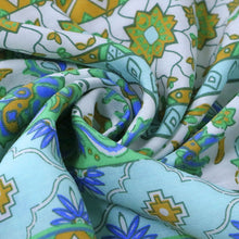 Load image into Gallery viewer, Vintage V-Neck Printed Maxi Dress