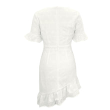 Load image into Gallery viewer, V-Neck Sexy Irregular Minni Dress