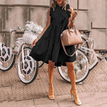 Load image into Gallery viewer, Solid Color Sleeveless Loose Dress