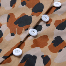 Load image into Gallery viewer, Sexy V-Neck Leopard Printed Maxi Dress