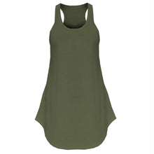 Load image into Gallery viewer, U Neck Sleeveless Racer Back Dress