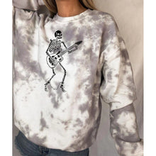 Load image into Gallery viewer, Tie-Dye Printed Round Neck Sweatshirt