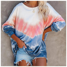 Load image into Gallery viewer, Printed Pullover Crew Neck Sweatshirt