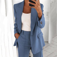 Load image into Gallery viewer, Slim-Fit Blazer With Lapel