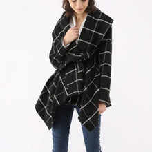 Load image into Gallery viewer, Lace Up Woolen Coat
