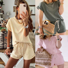Load image into Gallery viewer, Pure Color Casual Look Set