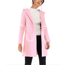 Load image into Gallery viewer, Women's Double Pocket Long Coat