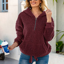 Load image into Gallery viewer, Loose Plush Pullover Sweatshirt