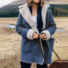 Load image into Gallery viewer, Classic Plush Thick Warm Cotton Coat
