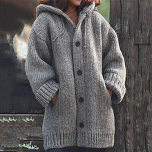 Load image into Gallery viewer, Solid Color Plus Size Coat