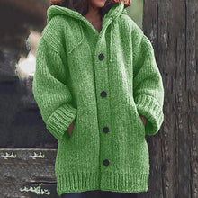 Load image into Gallery viewer, Solid Color Plus Size Coat