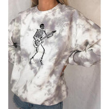 Load image into Gallery viewer, Tie-Dye Printed Round Neck Sweatshirt