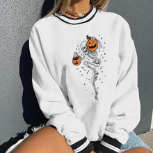 Load image into Gallery viewer, Cute Printed Long Sleeve Sweatshirt