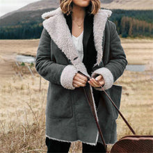 Load image into Gallery viewer, Classic Plush Thick Warm Cotton Coat