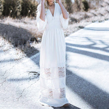 Load image into Gallery viewer, Bohemian Casual Style Beach Vacation Maxi Dress