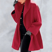 Load image into Gallery viewer, Hooded Woolen Coat