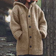 Load image into Gallery viewer, Solid Color Plus Size Coat