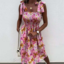 Load image into Gallery viewer, Casual Floral Printed Sling Dress