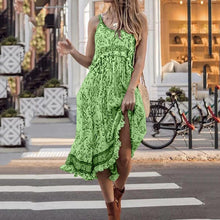 Load image into Gallery viewer, Sexy Bohemia Printed Maxi Dress