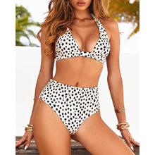 Load image into Gallery viewer, Cute Polka Dot Printed Bikini Swimwear