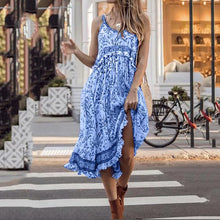 Load image into Gallery viewer, Sexy Bohemia Printed Maxi Dress