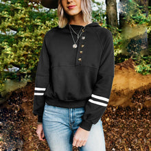 Load image into Gallery viewer, Simple Stitching Hooded Sweatshirt