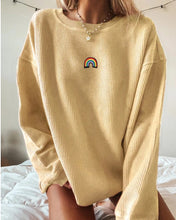 Load image into Gallery viewer, Cute Fashion Print Round Neck Sweatshirt