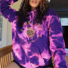 Load image into Gallery viewer, Casual Hooded Tie-Dye Printed Sweatshirt
