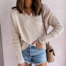 Load image into Gallery viewer, Solid Color Base Pullover Sweater