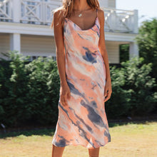 Load image into Gallery viewer, Fashion Printed Sling Dress