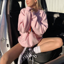 Load image into Gallery viewer, Pink Cute Printed Sweatshirt