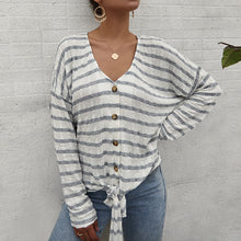Load image into Gallery viewer, Striped Knitted Sweater
