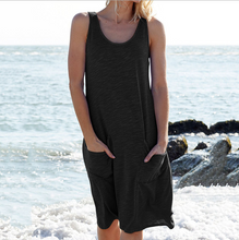 Load image into Gallery viewer, Sleeveless Casual Vest Dress