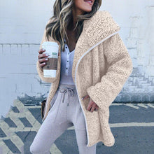 Load image into Gallery viewer, Warm Plush Wool Trench Coat