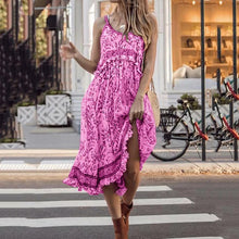 Load image into Gallery viewer, Sexy Bohemia Printed Maxi Dress