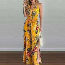 Load image into Gallery viewer, Holiday style Printed Sling Jumpsuit