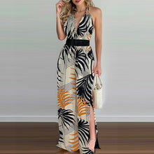 Load image into Gallery viewer, Holiday style Printed Sling Jumpsuit