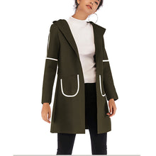 Load image into Gallery viewer, Women's Double Pocket Long Coat